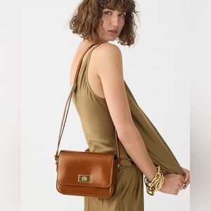 J. Crew Tan Crossbody Bag